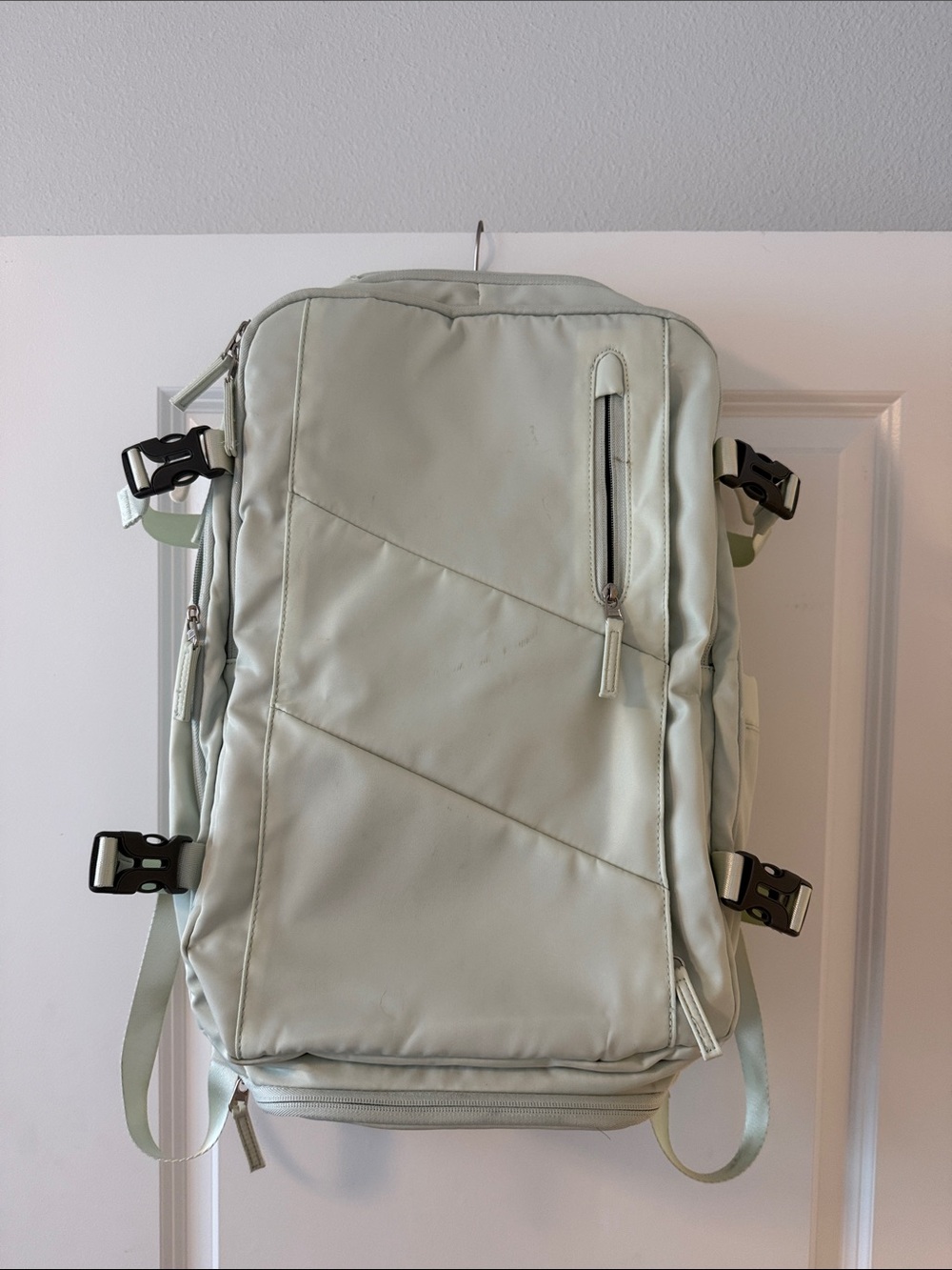 Men's Travel Backpack in Light Sage - Spacious Everyday Carry